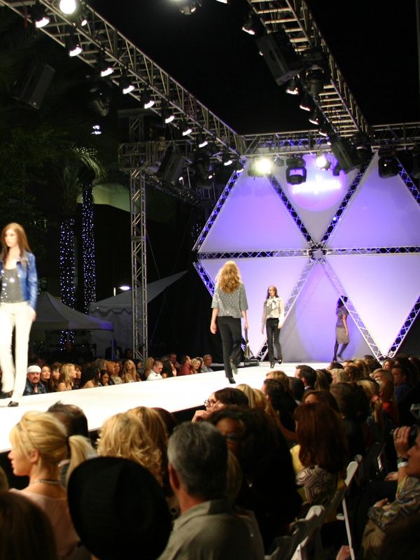 Scottsdale Fashion Week, Stage designed by John Garberson