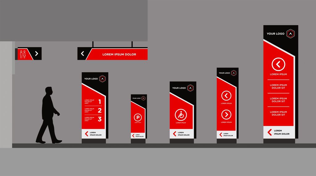 Way-finding signage