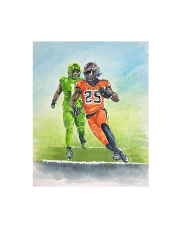 Oregon State University Beaver Football touchdown