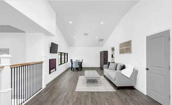 Functional loft space with direct access to bedrooms.