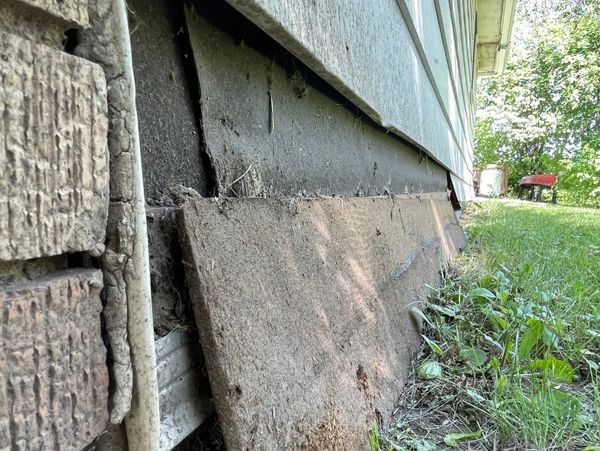 Hibbing house inspection siding