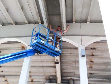 bird netting last a long time.  this netting was installed 2004 and in 2017 still holding true