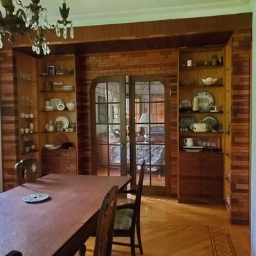 built-in dining room custom NYC