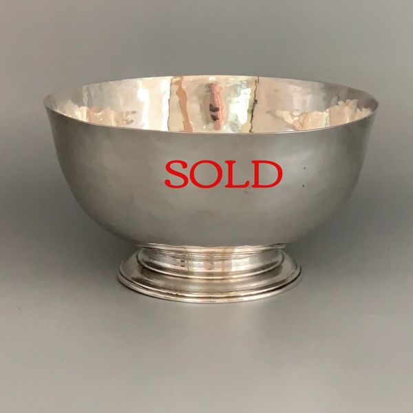 Paul Revere Liberty bowl sterling silver Marcus manufacturing Company. 4th July
