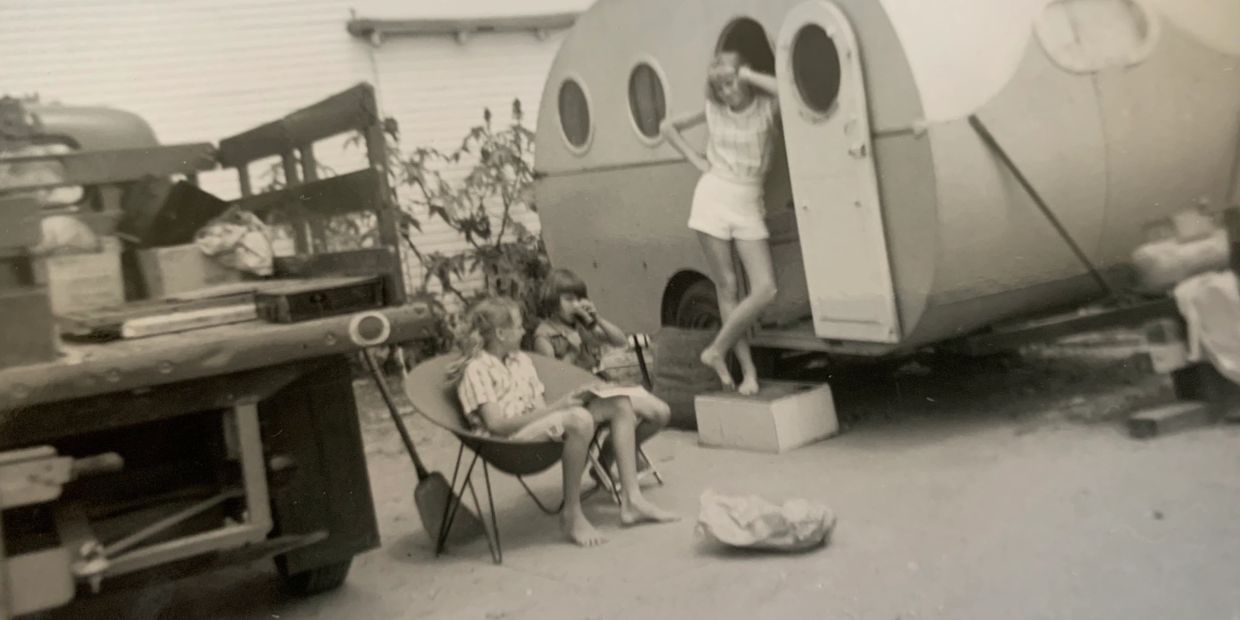 Our truck back in 1957.