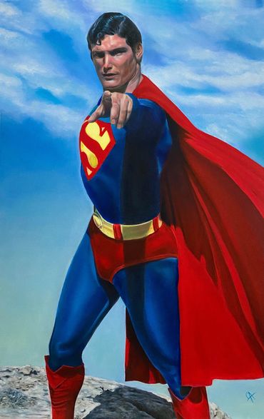 Tattoo Art and Republic was founded by the passionate illustrator, Christopher Superman painting