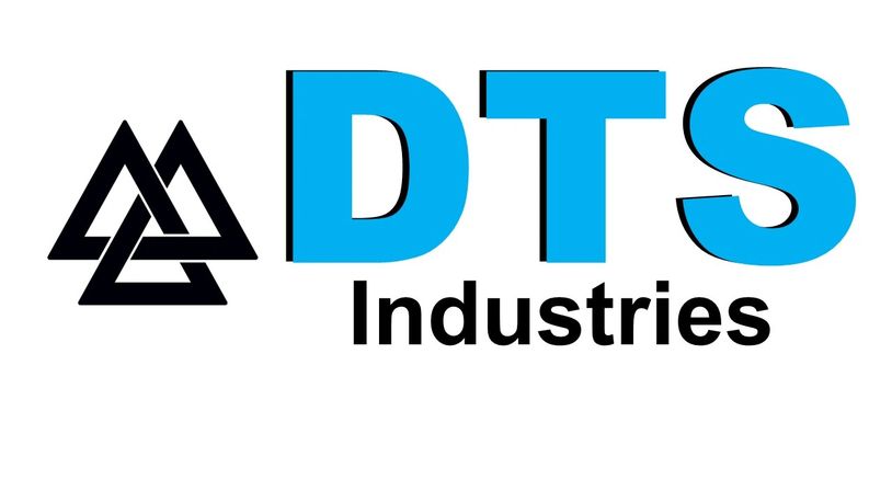 DTS industries logo on white background