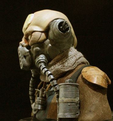 3D Modeled, 3D Printed and painted in our studio.