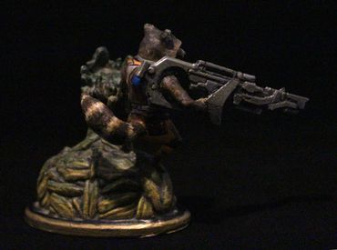 3D Modeled, 3D Printed and painted in our studio.