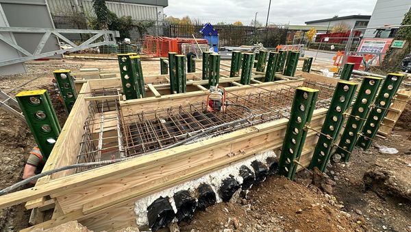 Meath group, Groundworks, steel fixing, shuttering, formwork, concrete, London