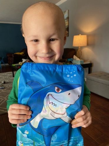 A happy 'customer' at Akron Childrens Hopsital in Ohio