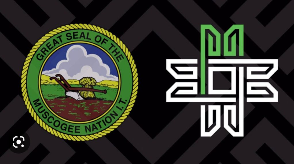Seal and logo of the Muscogee Creek Nation