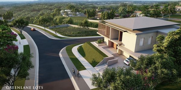 Artist's perspective of a greenlane lot in Ciela