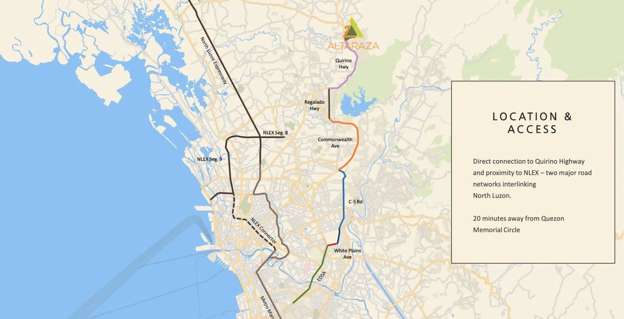 Location map of Altaraza in San Jose Del Monte, Bulacan