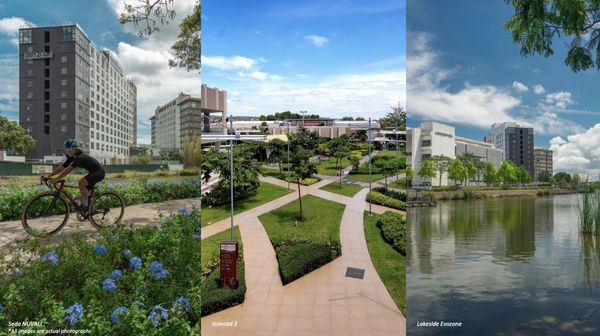 Seda Hotel Nuvali, Solenad mall and the Lakeside Evozone