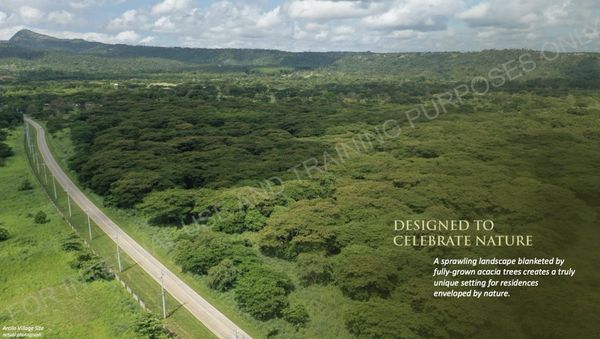 Aerial view of Arcilo in Nuvali