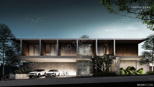 Artist's rendering of a sample home in Arcilo