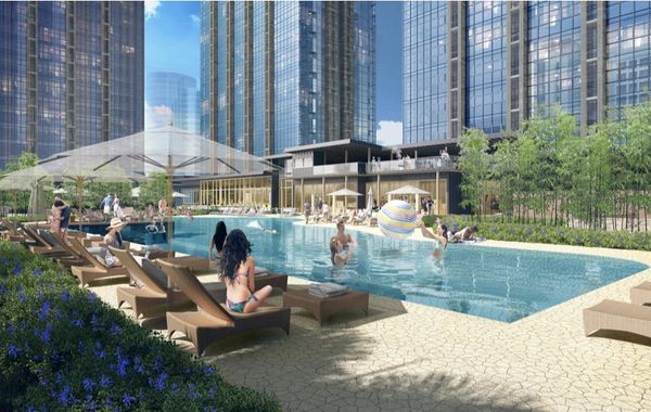 Lap pool in The Seasons Residences