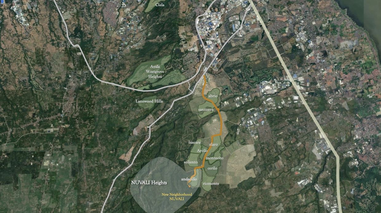 Map of Enara in Nuvali Heights