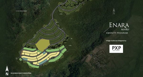 Location of the clubhouse in Enara