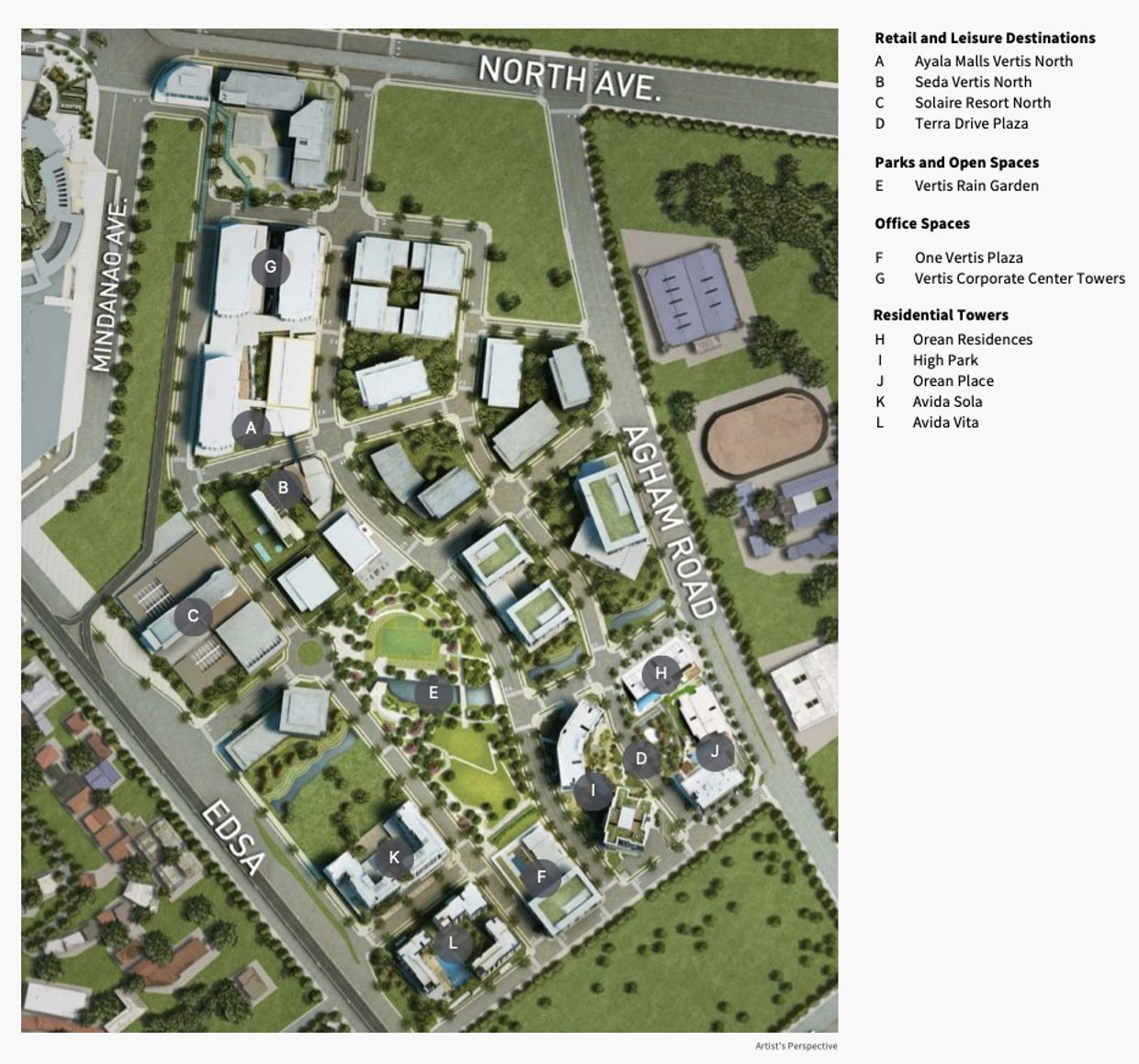 Masterplan of Vertis North