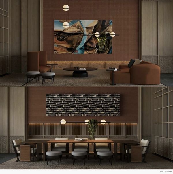 Artist's Rendering of the Common Area