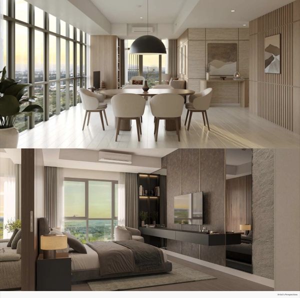 Artist's Perspective of the Units in Orean Residences