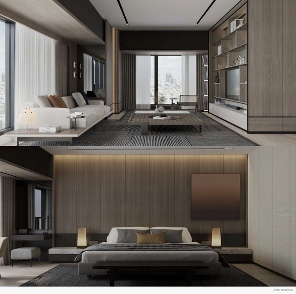 Artist's Perspective of the Units in Orean Residences