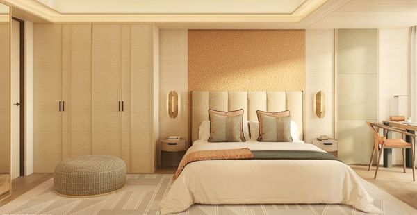 Artist's rendering of a unit in Shang Summit