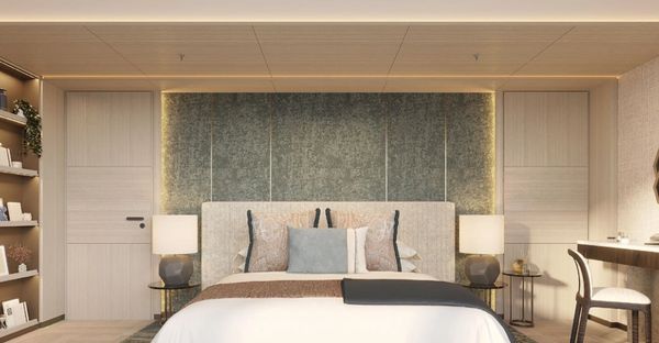 Artist's rendering of a unit in Shang Summit