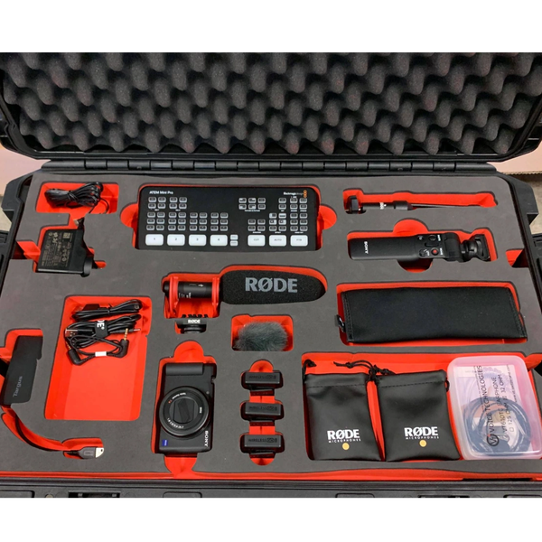 Custom Foam Solution, Custom Foam Case, CNC Router, Gear Cases