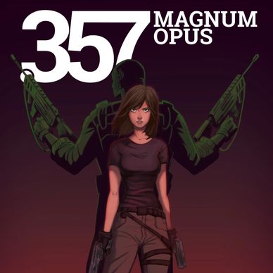.357 Magnum Opus is a female-driven, assassin thriller graphic novel by Ghezal Omar