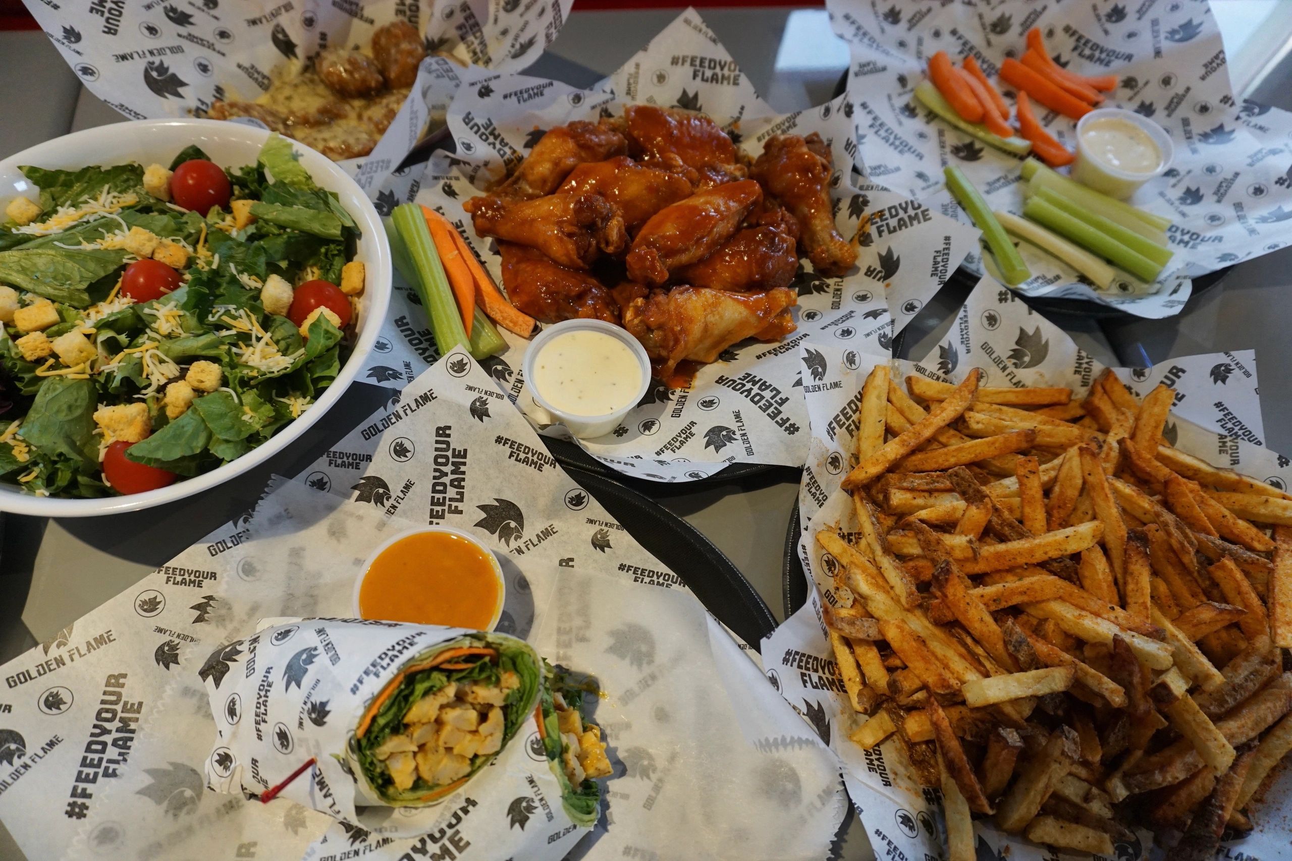 Golden Flame Hot Wings gallery