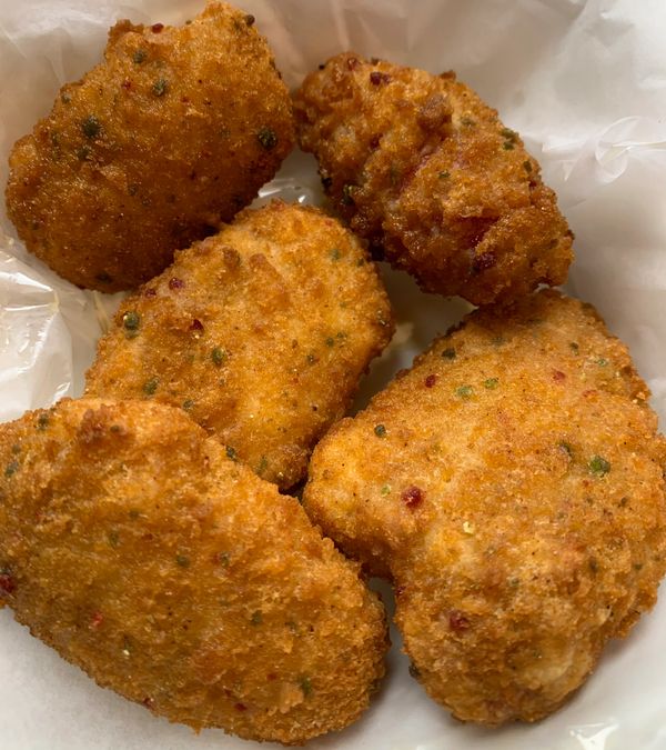 Jalapeño poppers at Golden Flame Hot Wings