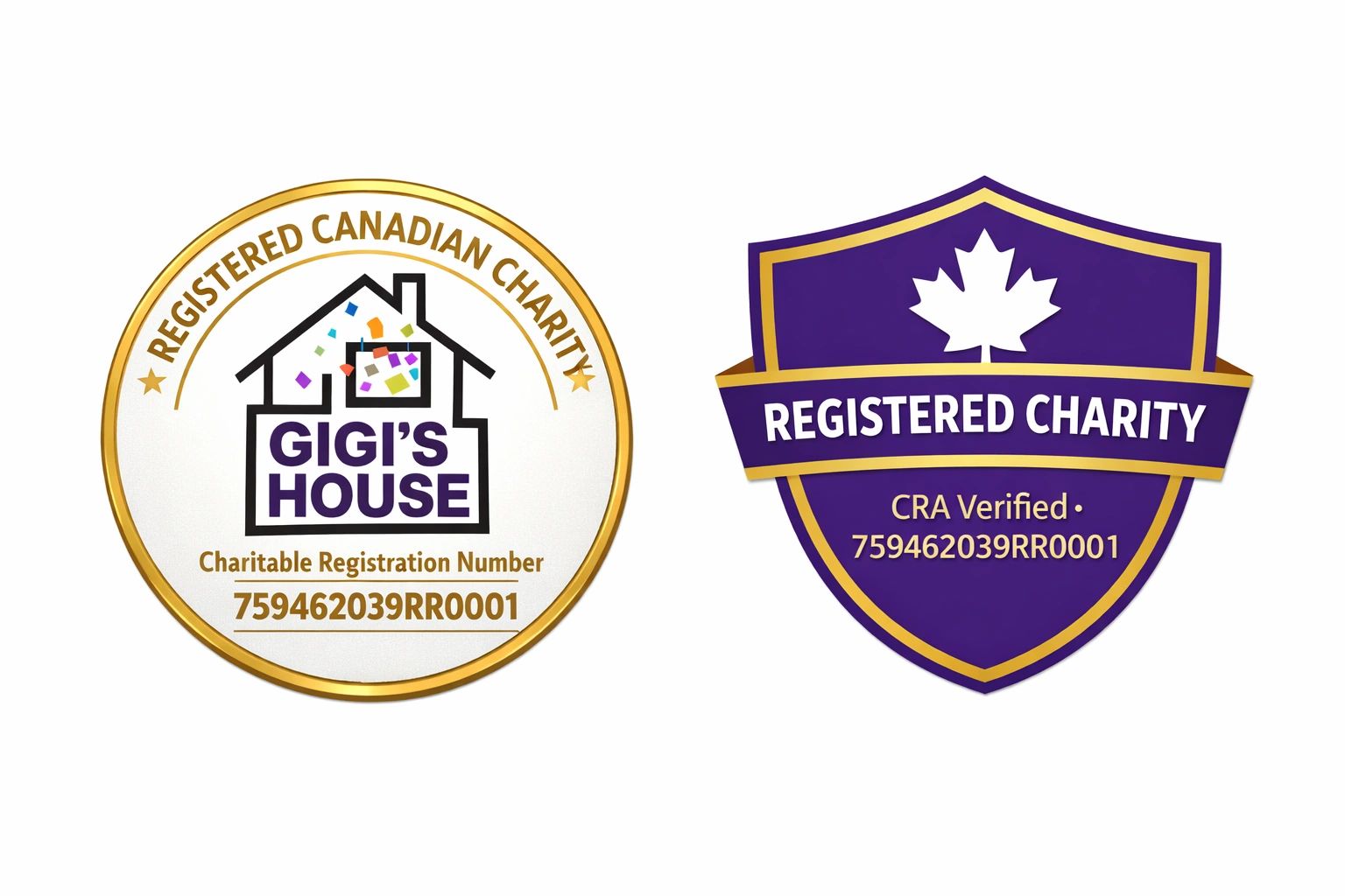 Gigi’s House is a registered Canadian charity under the Income Tax Act:
759462039RR0001