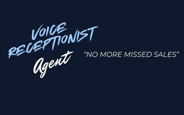 Voice Receptionist Agent: No More Missed Sales