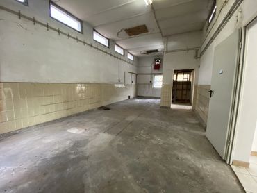 Vollständig geräumte Werkstatt nach der Entrümpelung in Kaiserslautern-Morlautern