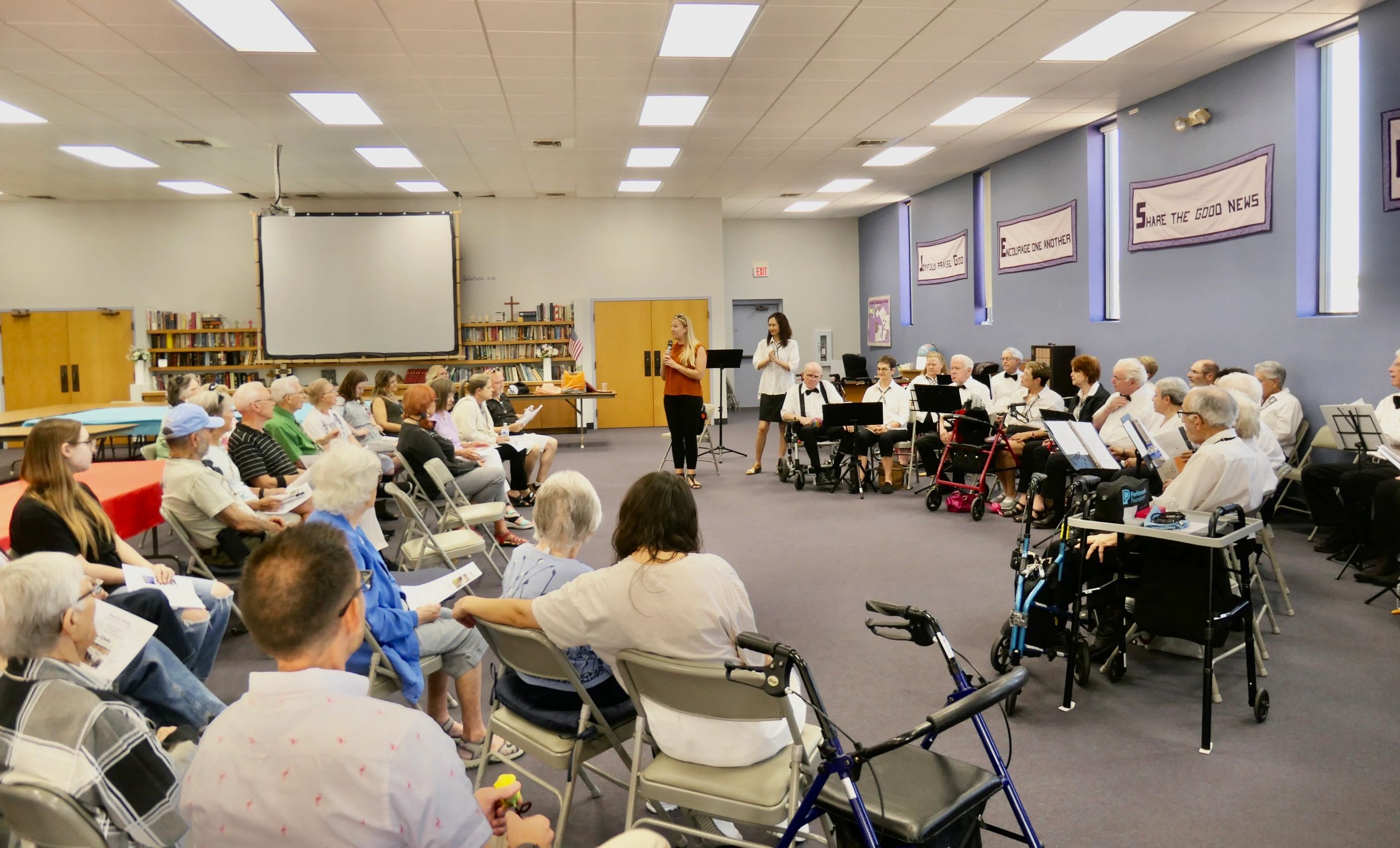Original Tremble Clefs in concert June 16, 2022, in Mesa. Organized by Glory Days Senior Day Program