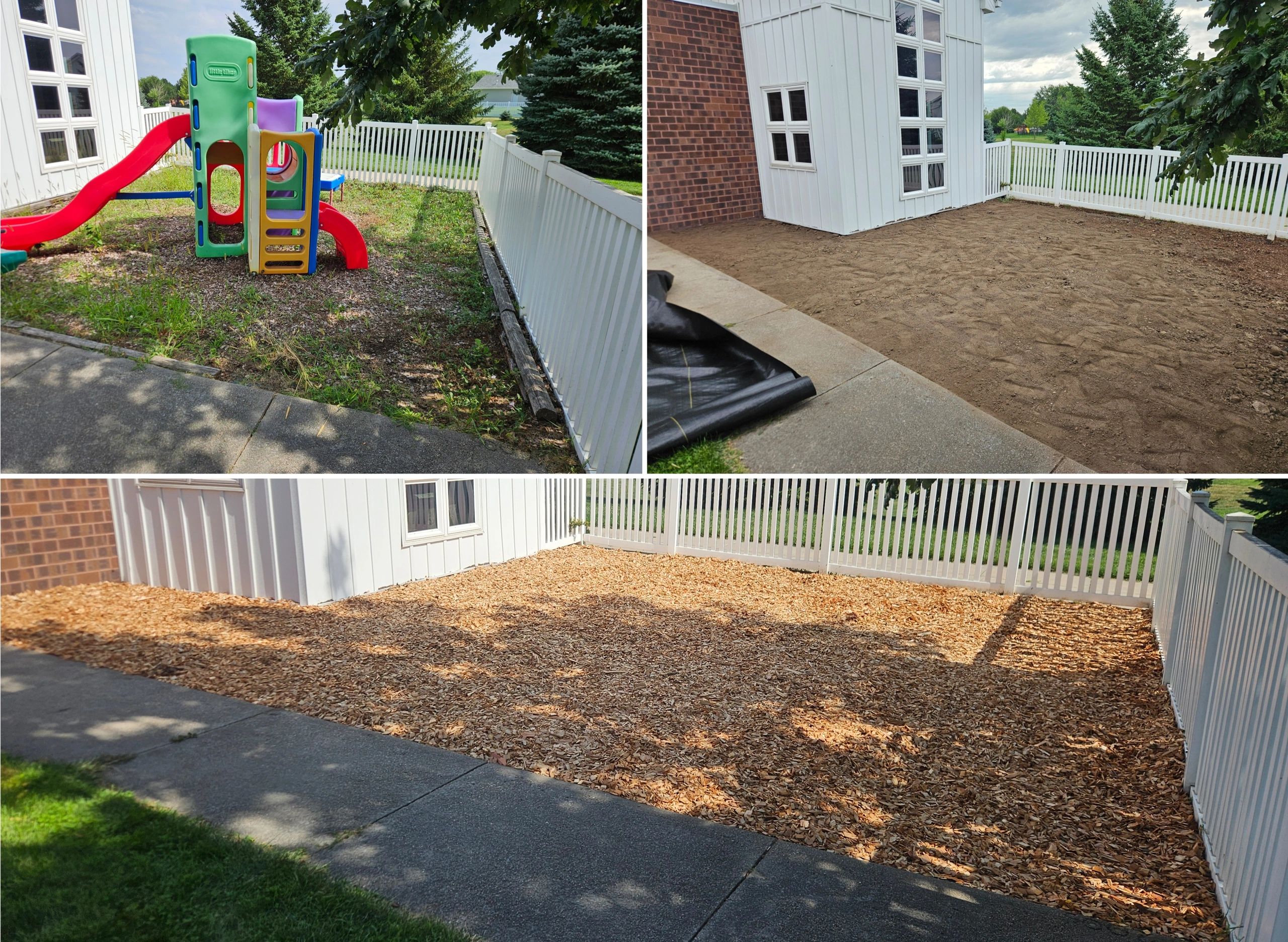 Full Landscape installation done by Alpha Lawn Care LLC in Kearney Ne