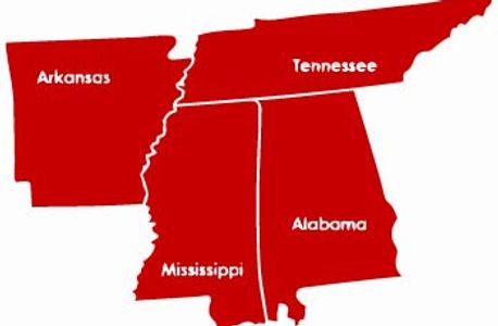 We serve Alabama, Arkansas, Mississippi, and Tennessee