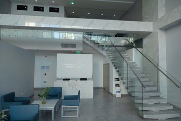 lobby at plastic surgery colombia