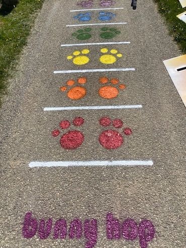 "Paint the Town Positive" Outdoor Games Project - June 2021