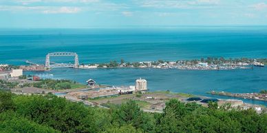 Ariel Lift Bridge, Duluth Harbor