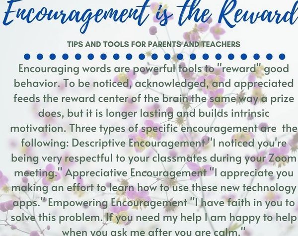 Use Descriptive, Empowering and Explicit Encouragement Language to Share Feedback