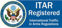 ITAR Registered
International Traffic in Arms Regulations