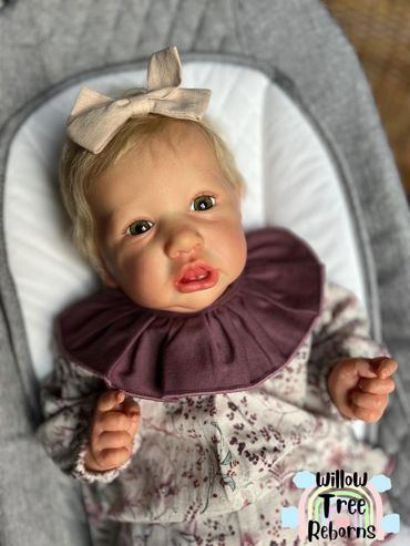 Saskia by Bonnie Brown painted by Willow Tree reborns