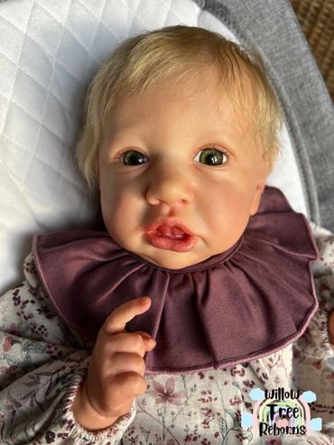 Saskia by Bonnie Brown painted by Willow Tree reborns