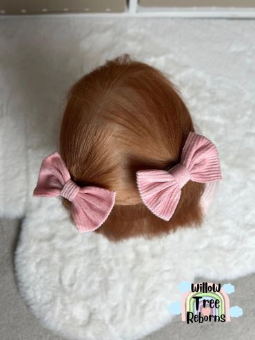 Lottie by Laura Lee Eagles painted by Willow Tree Reborns