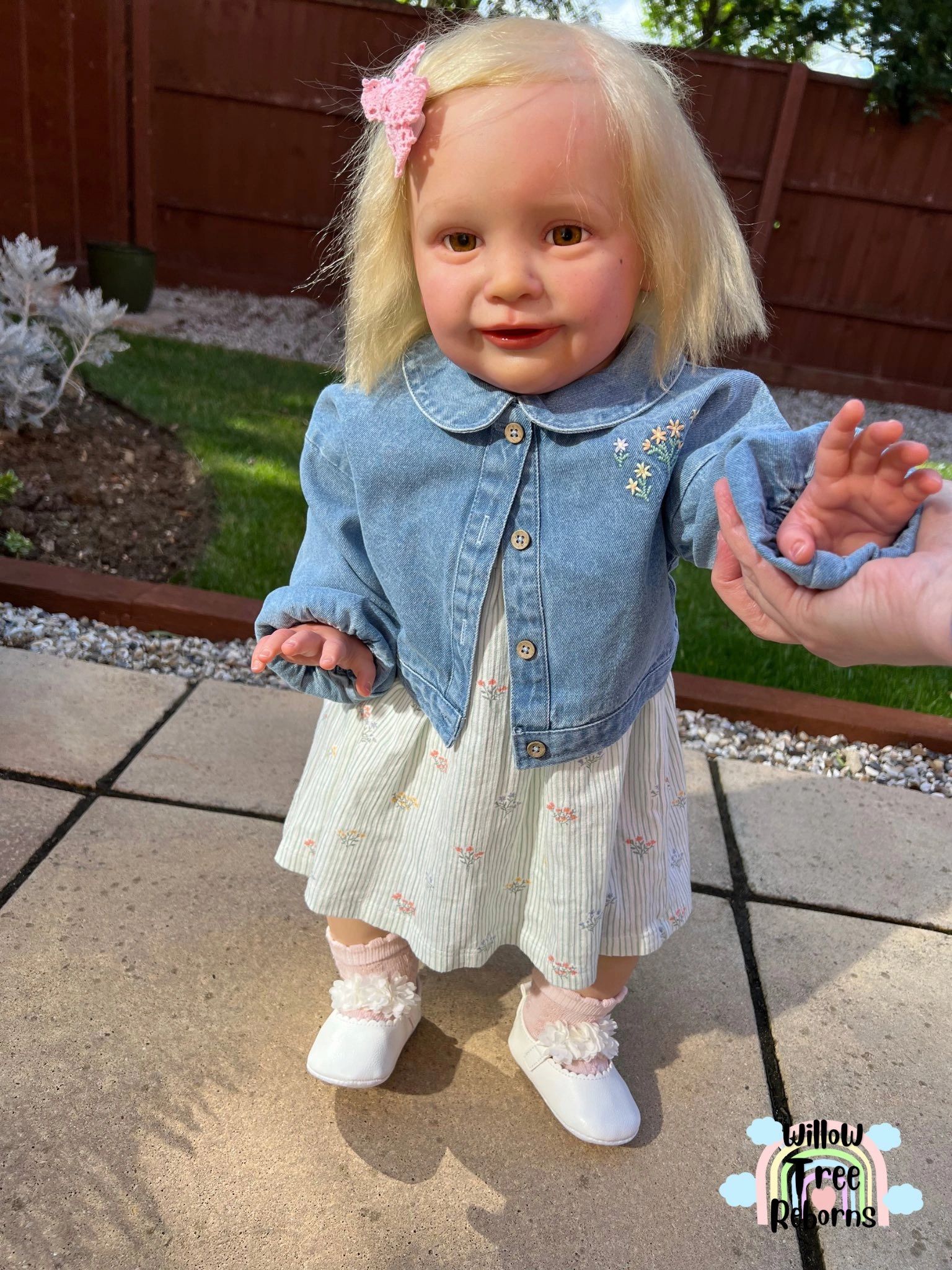 Zoe by Natalie Blick painted by Willow Tree Reborns