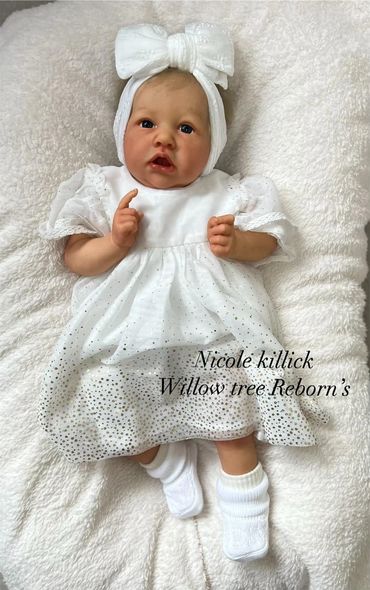 Saskia by Bonnie Brown painted by Willow Tree reborns